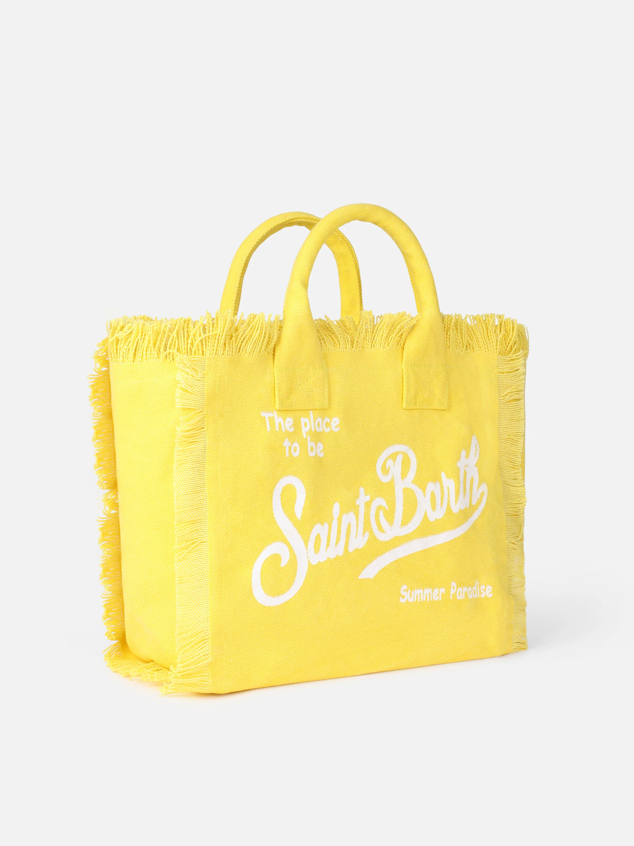 Sac Colette en toile de coton jaune