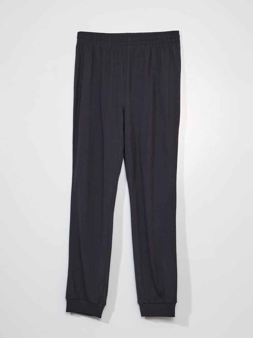 2-delige jersey pyjamaset - grijs