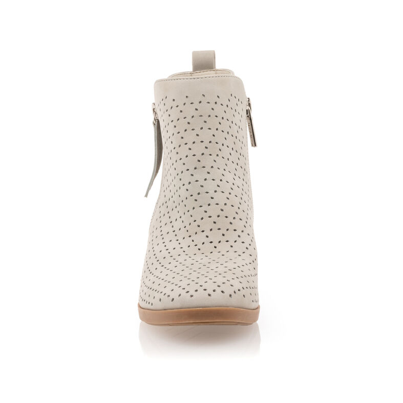 Graue Damenstiefel / Stiefeletten