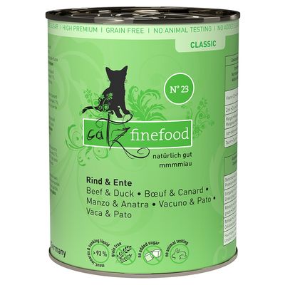Catz Finefood Probierpackung, 6 Dosen à 400 g