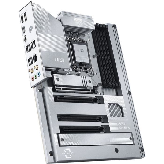 Motherboard - MSI - PRO Z890-S WIFI PZ Intel Z890 LGA 1851 (Socket V1) ATX