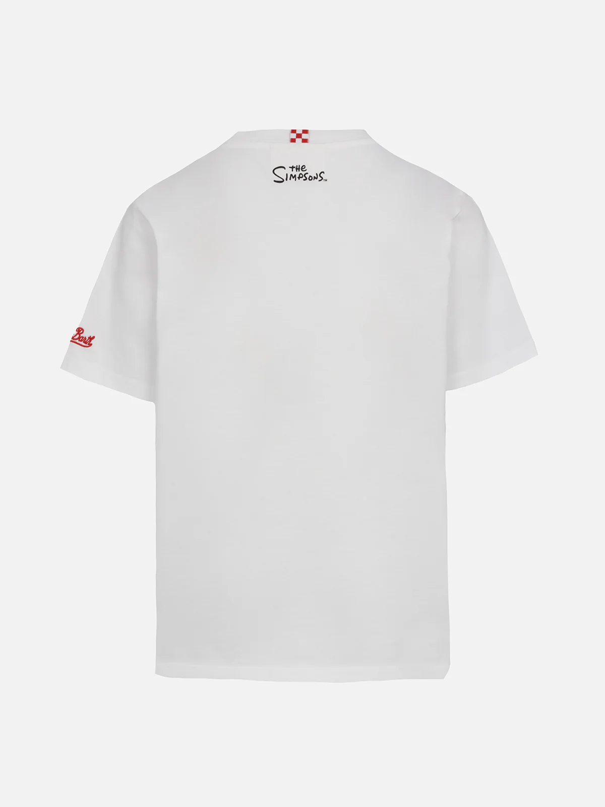 Katoenen T-shirt voor jongens met Bart-print en borduurwerk | DE SPECIALE EDITIE