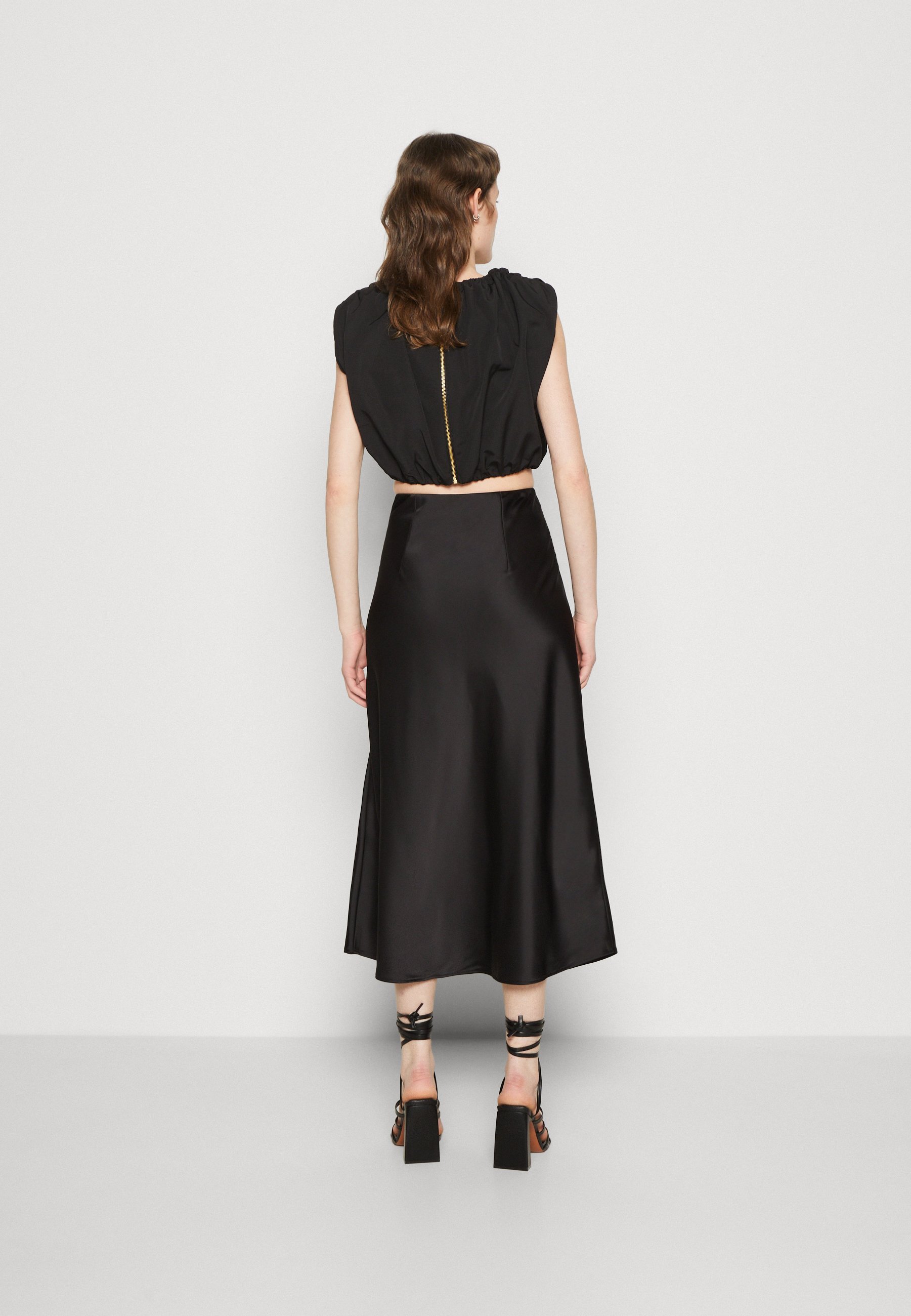 Lindex MARIA - A-lijn rok - zwart