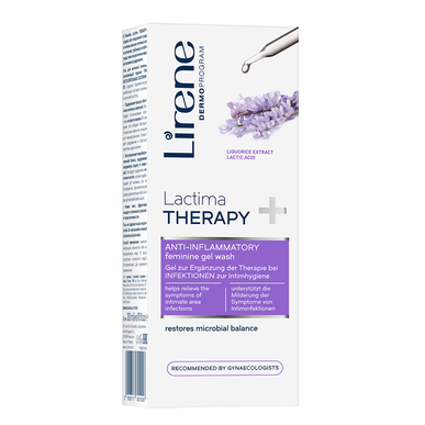 Lirene intymios higienos gelis priešuždegiminis „Lactima Therapy“ 300 ml 300 ml