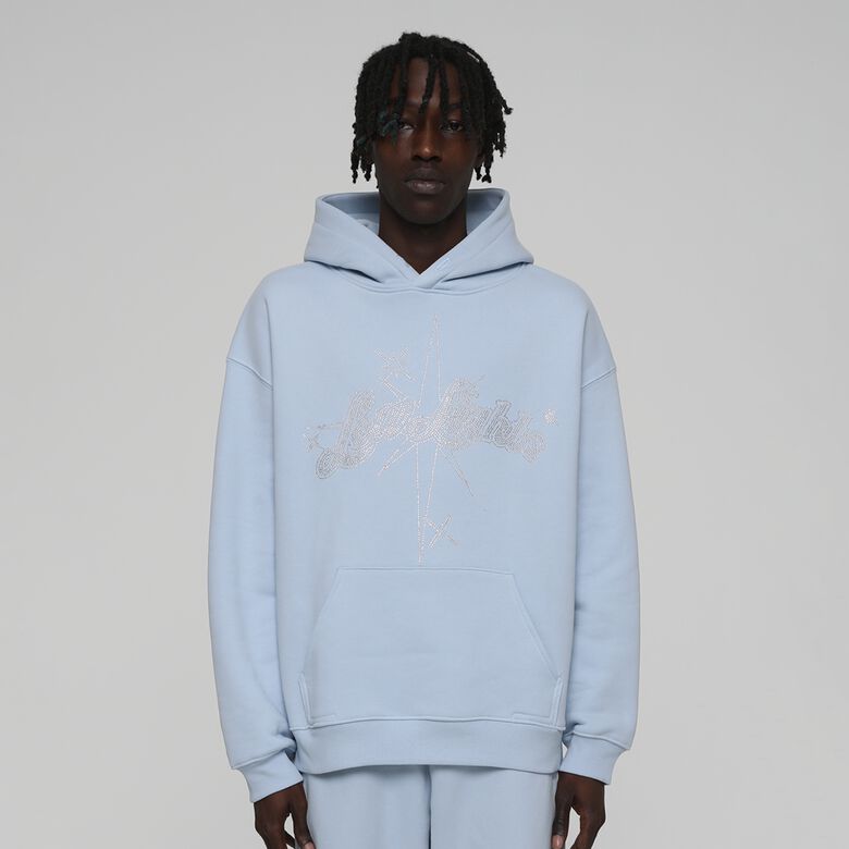 Sternenhimmel Strass-Hoodie