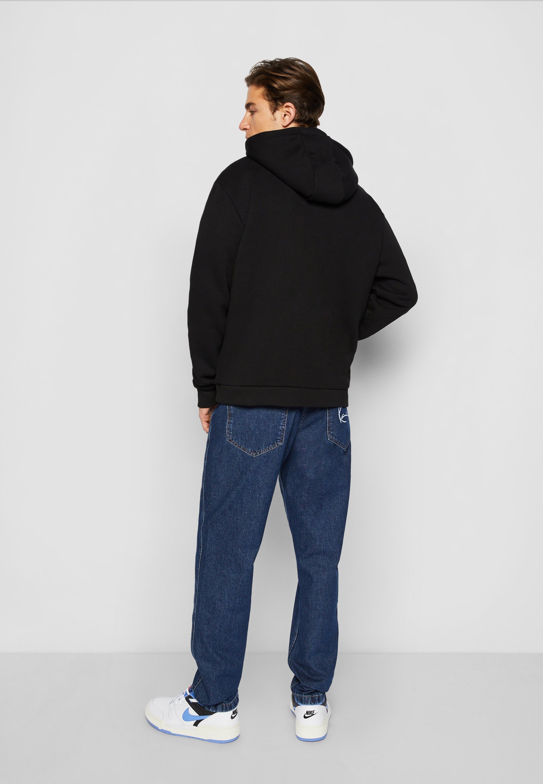 Karl Kani SIGNATURE HOODIE - Hoodie - schwarz/weiß