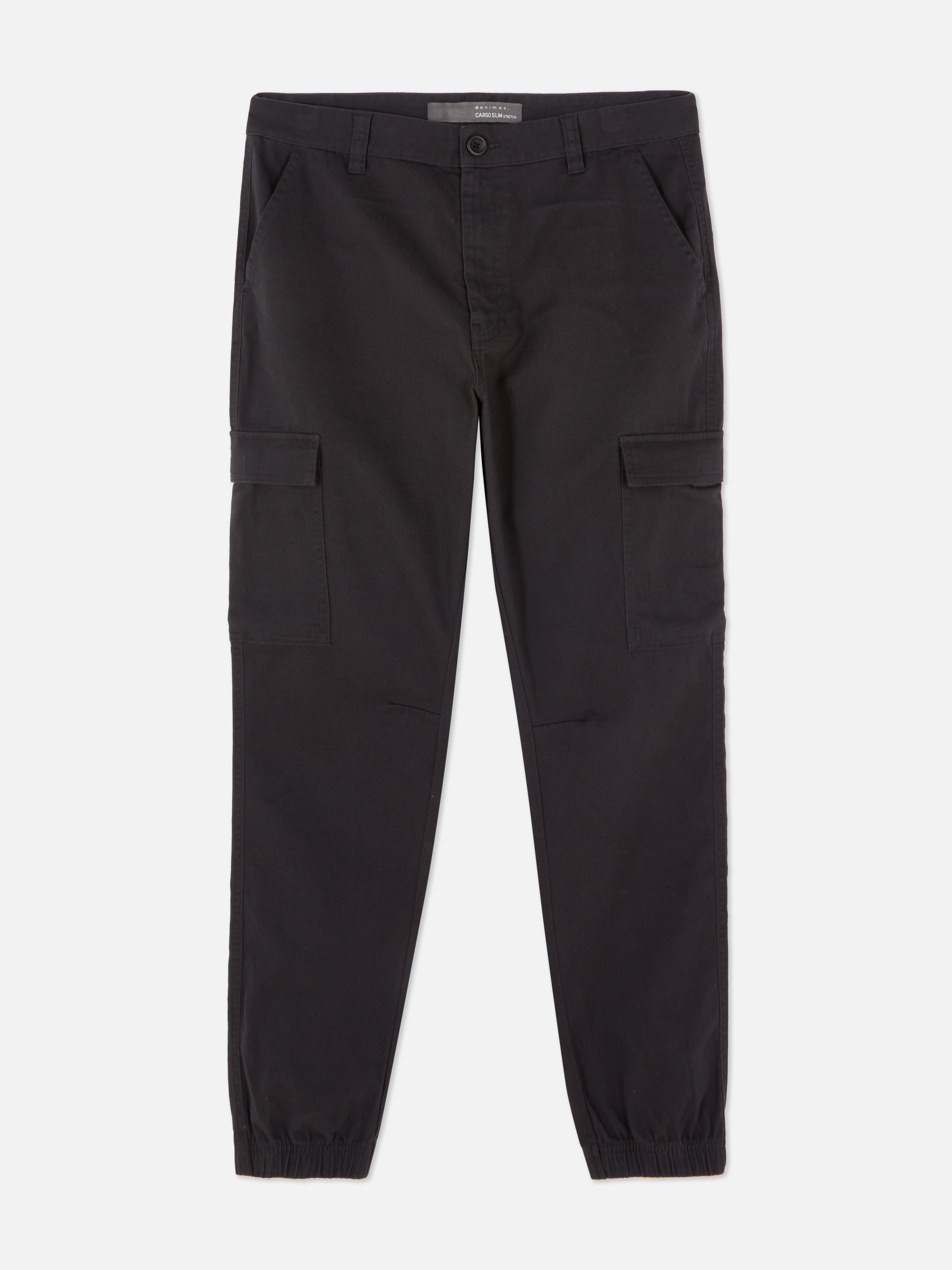 Pantaloni de trening cargo cu manșete la gleznă. Pantalonii de trening perfecți și confortabili pentru aventurile tale zilnice.