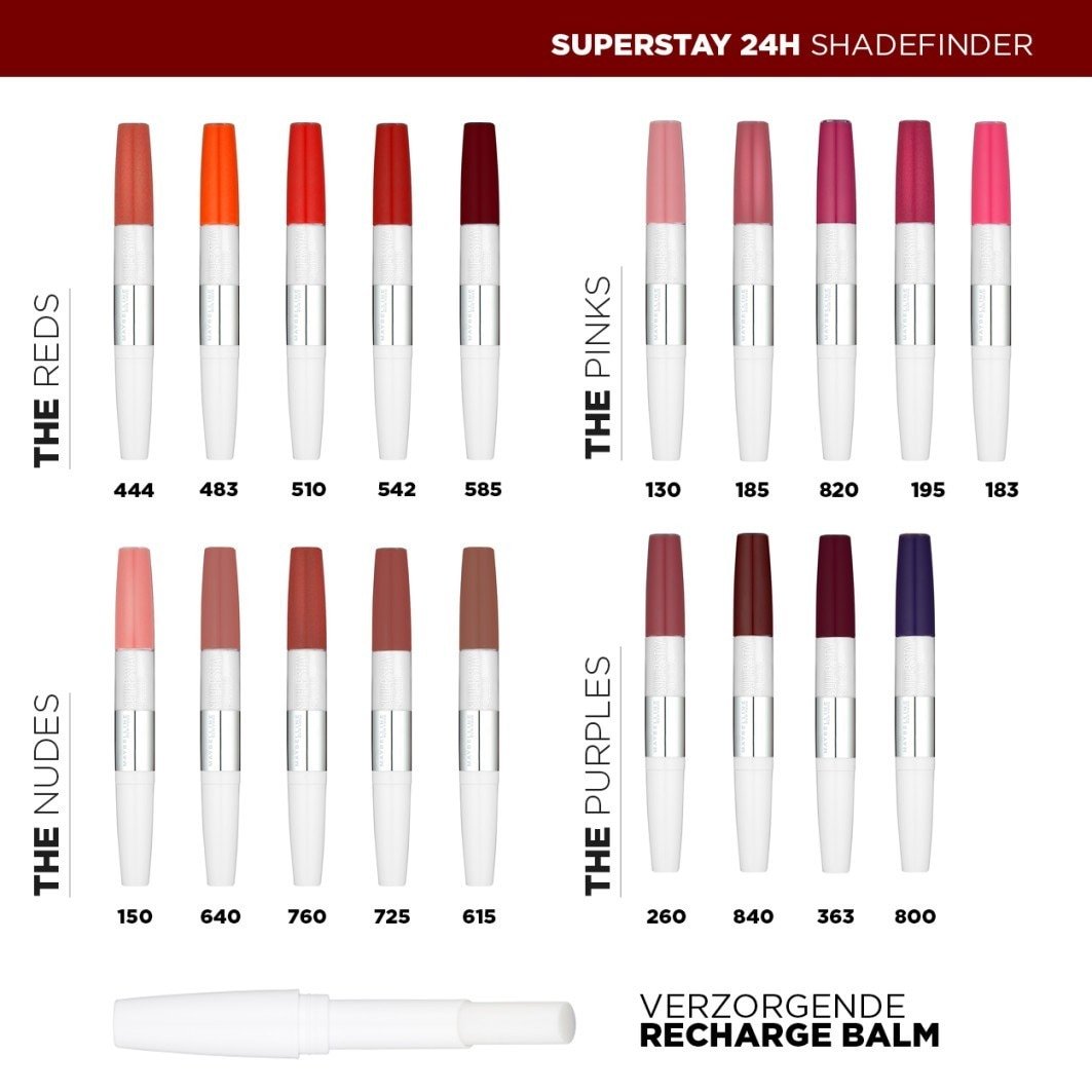 Мејбелин кармин СуперСтеј 24Х - 5 г