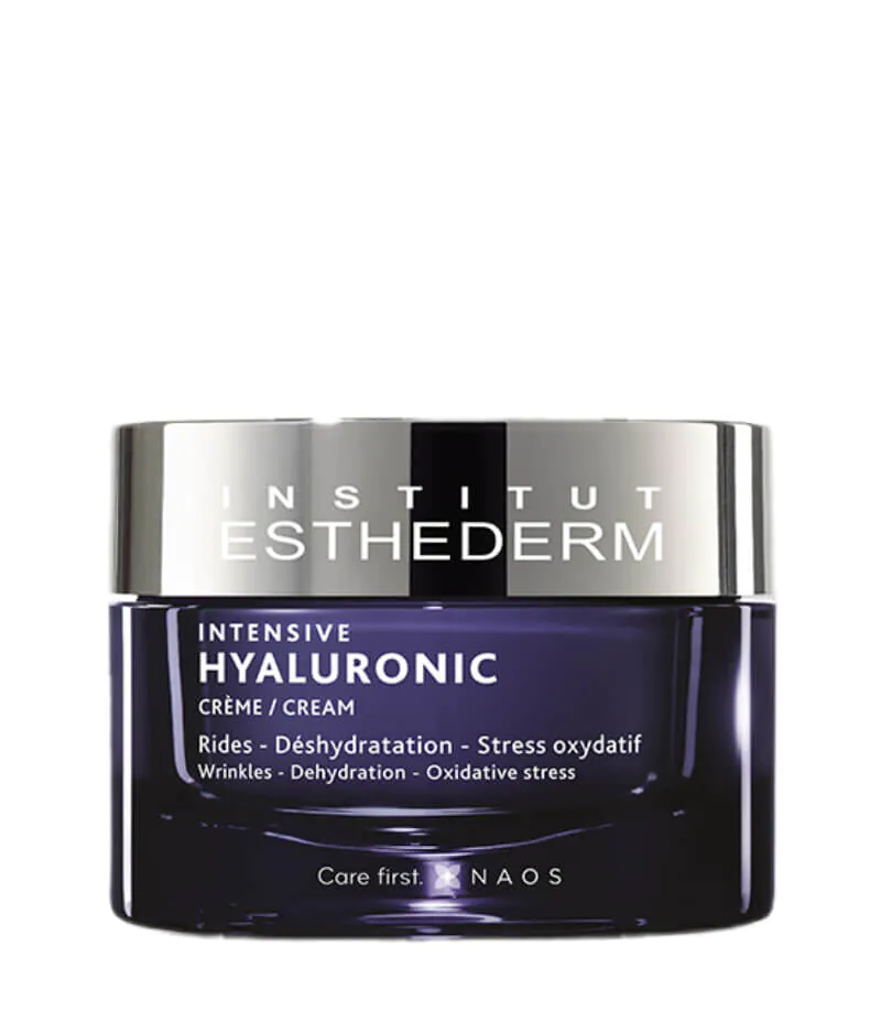 Institut Esthederm Zestaw Prezentowy Intensive Hyaluronic Cream + Eye serum + Kosmetyczka