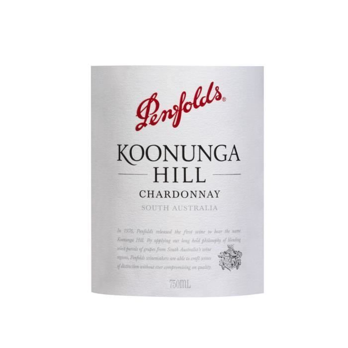 Penfolds Koonunga Hill 2016 Chardonnay - Vinho Branco Australiano