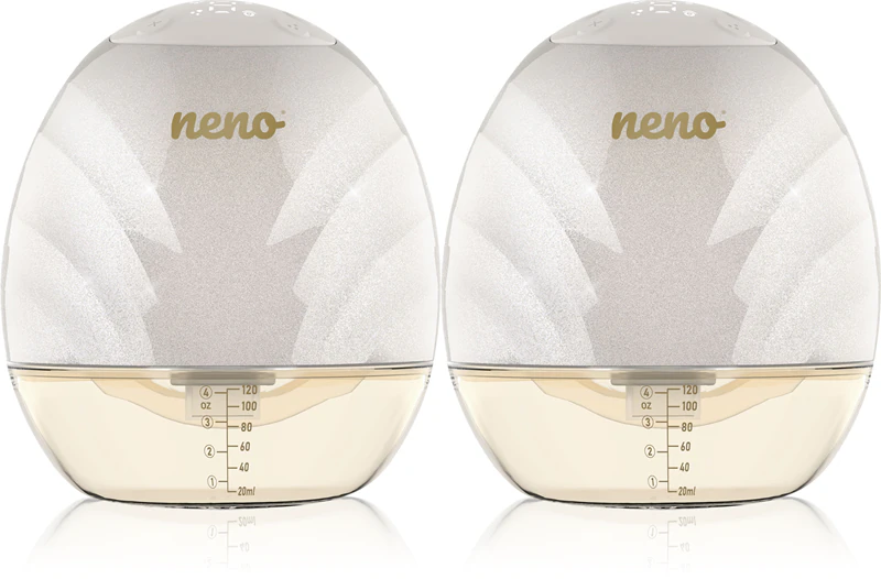 NENO Perla Twin Dubbele Handsfree Borstkolf