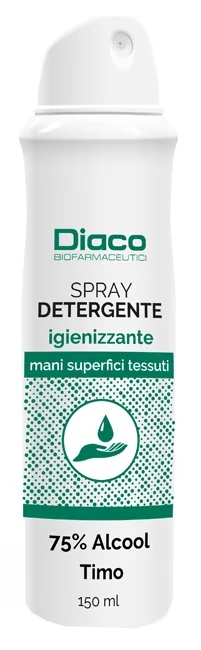 DIACO BIOFARMACEUTICI Spray de Limpeza para Mãos e Topo