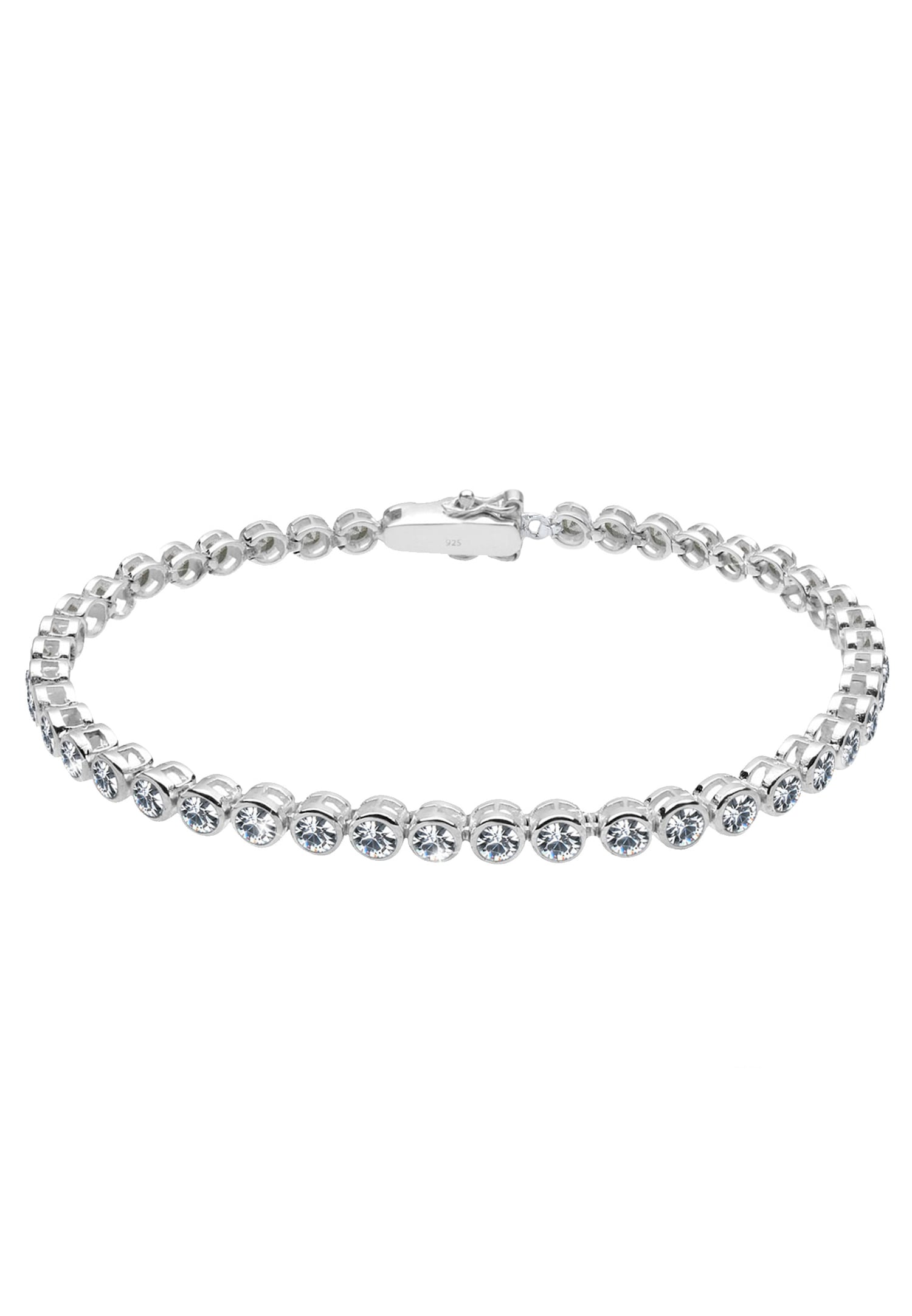 Elli Femmes avec cristaux en argent sterling 925
