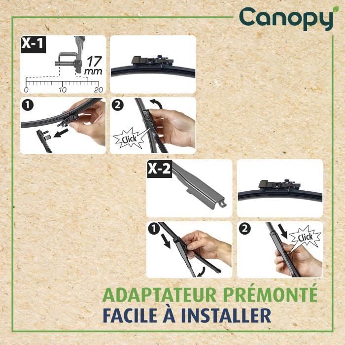 Escobilla limpiaparabrisas para capota - VALEO - 583945
