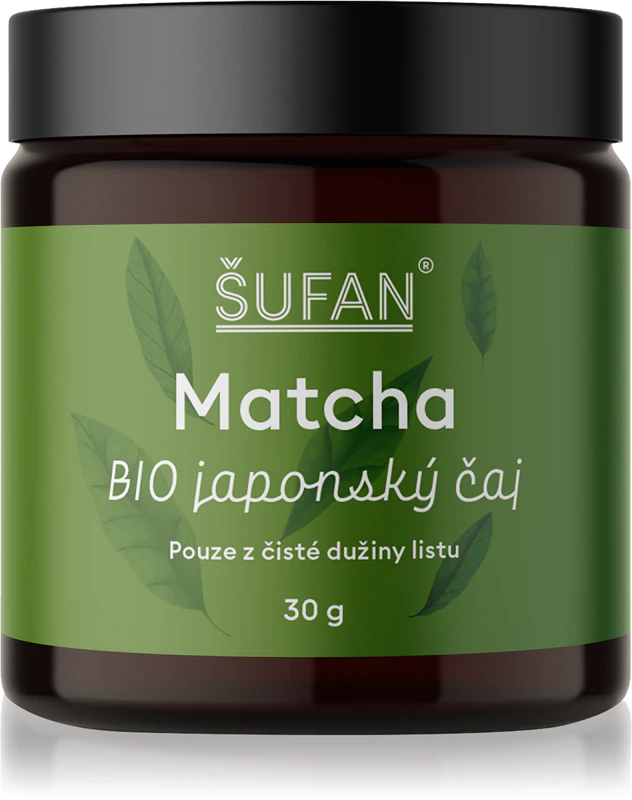 Pó de matcha Šufan Matcha BIO