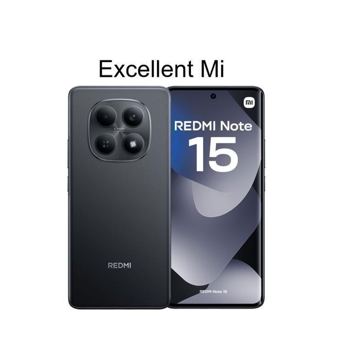 Smartphone - XIAOMI - REDMI Note 15 4G - 8 + 256 GB ROM -- Sold by Excellent Mi - European Version - Charger not included - New