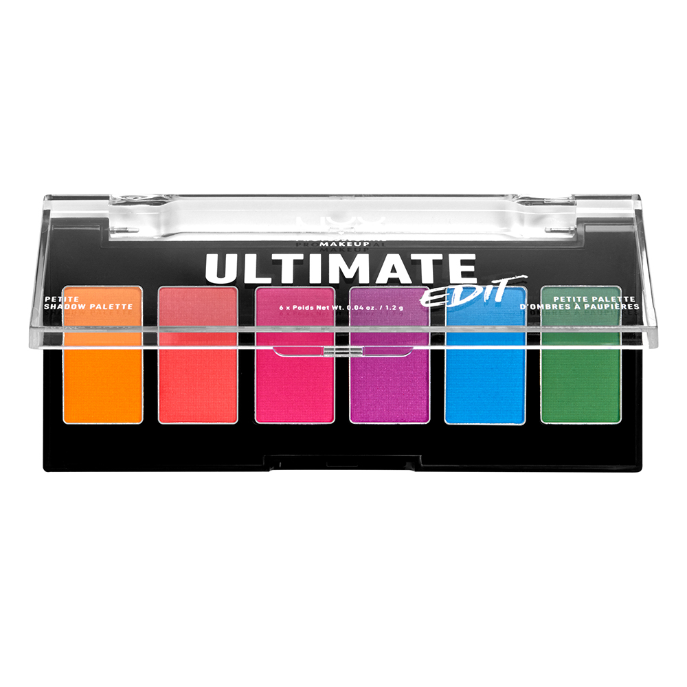 Paletă de farduri Ultimate Edit Petite Brights - NYX Professional Makeup