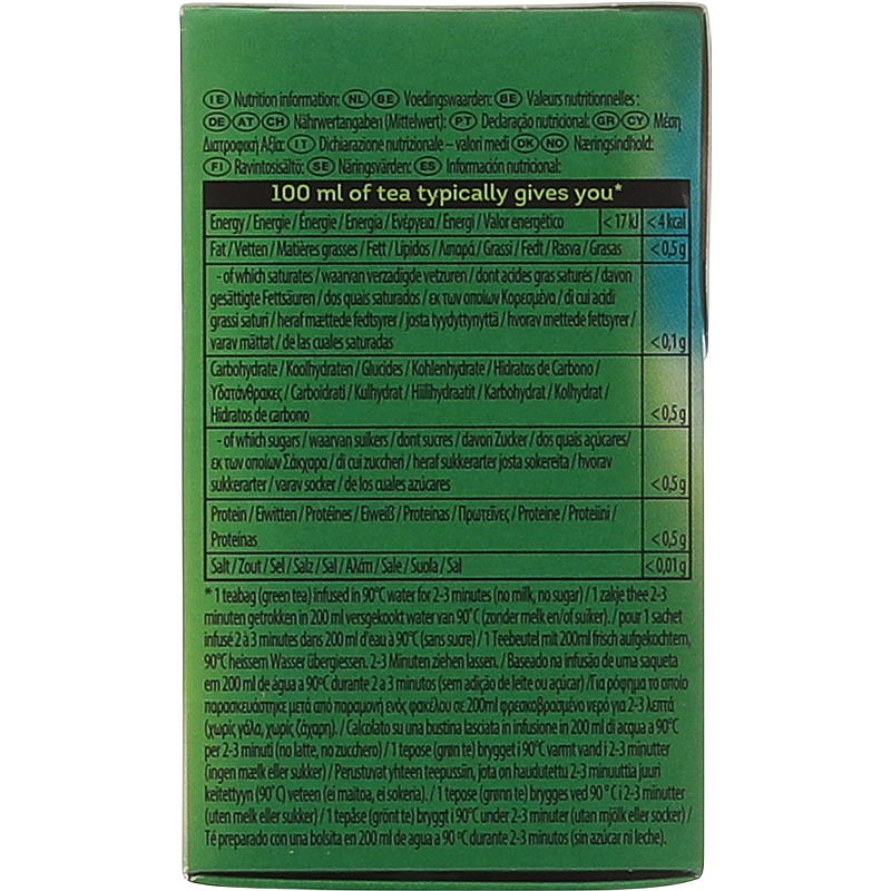 Tè verde alla menta Lipton, 20 bustine, Lipton