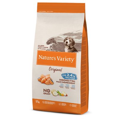 Nature's Variety Original uten korn Junior - Laks