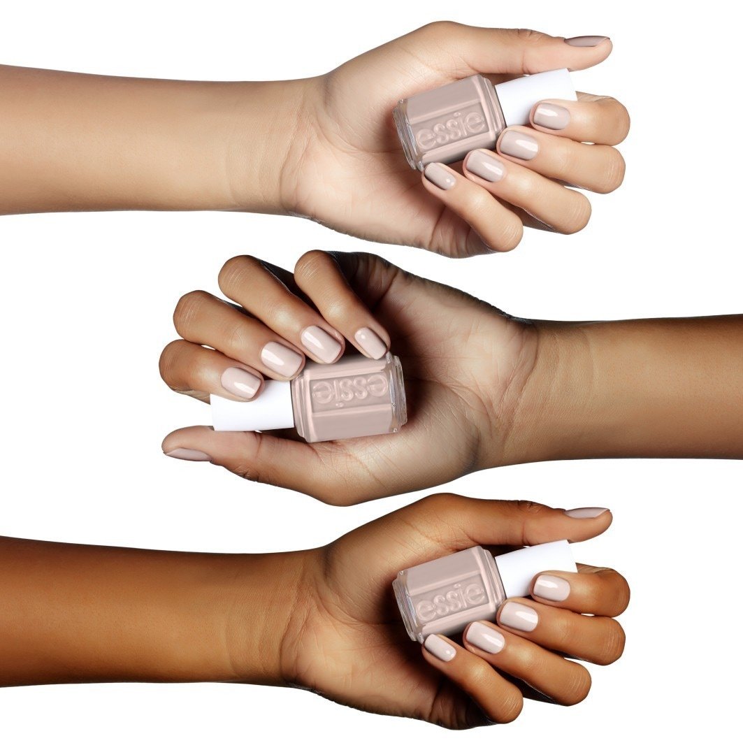 essie nagu laka oriģinālā balta, kailkrāsas un brūna - 13,5 ml