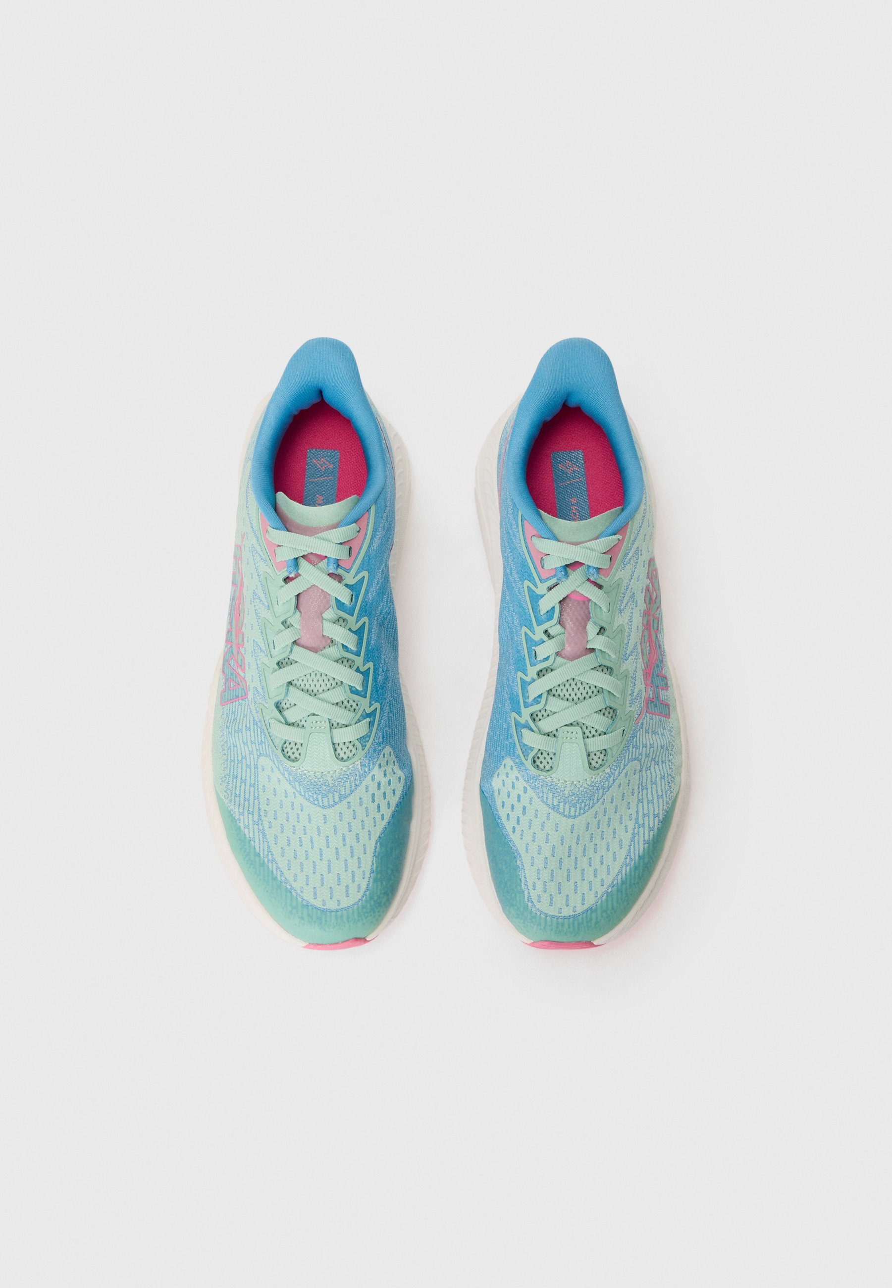 HOKA MACH 6 UNISSEX - Tênis de corrida de rua - jadeíta/azul alpino