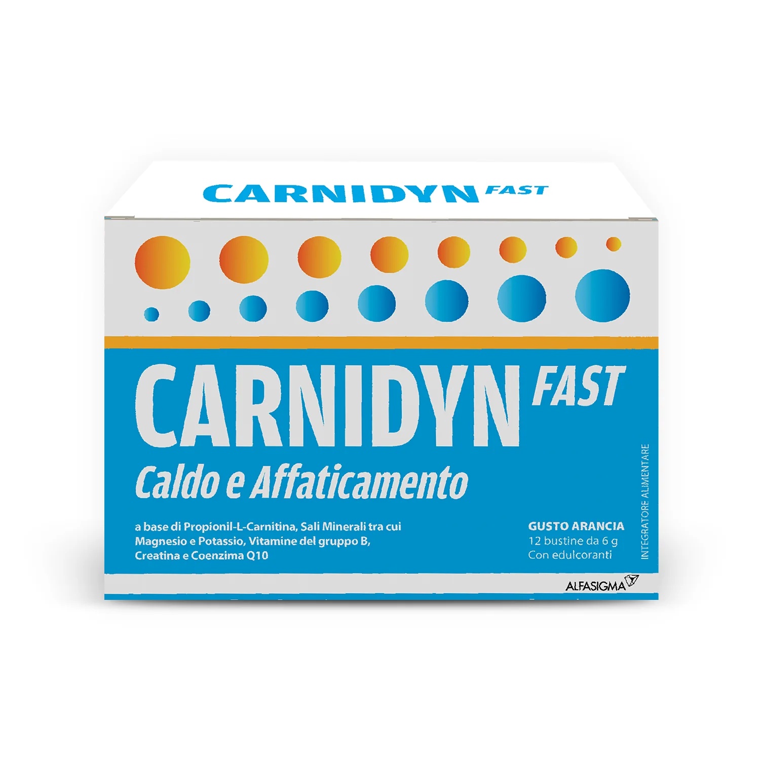 CARNIDYN Carnidyn Fast 12 sachets Complément alimentaire contre la chaleur et la fatigue