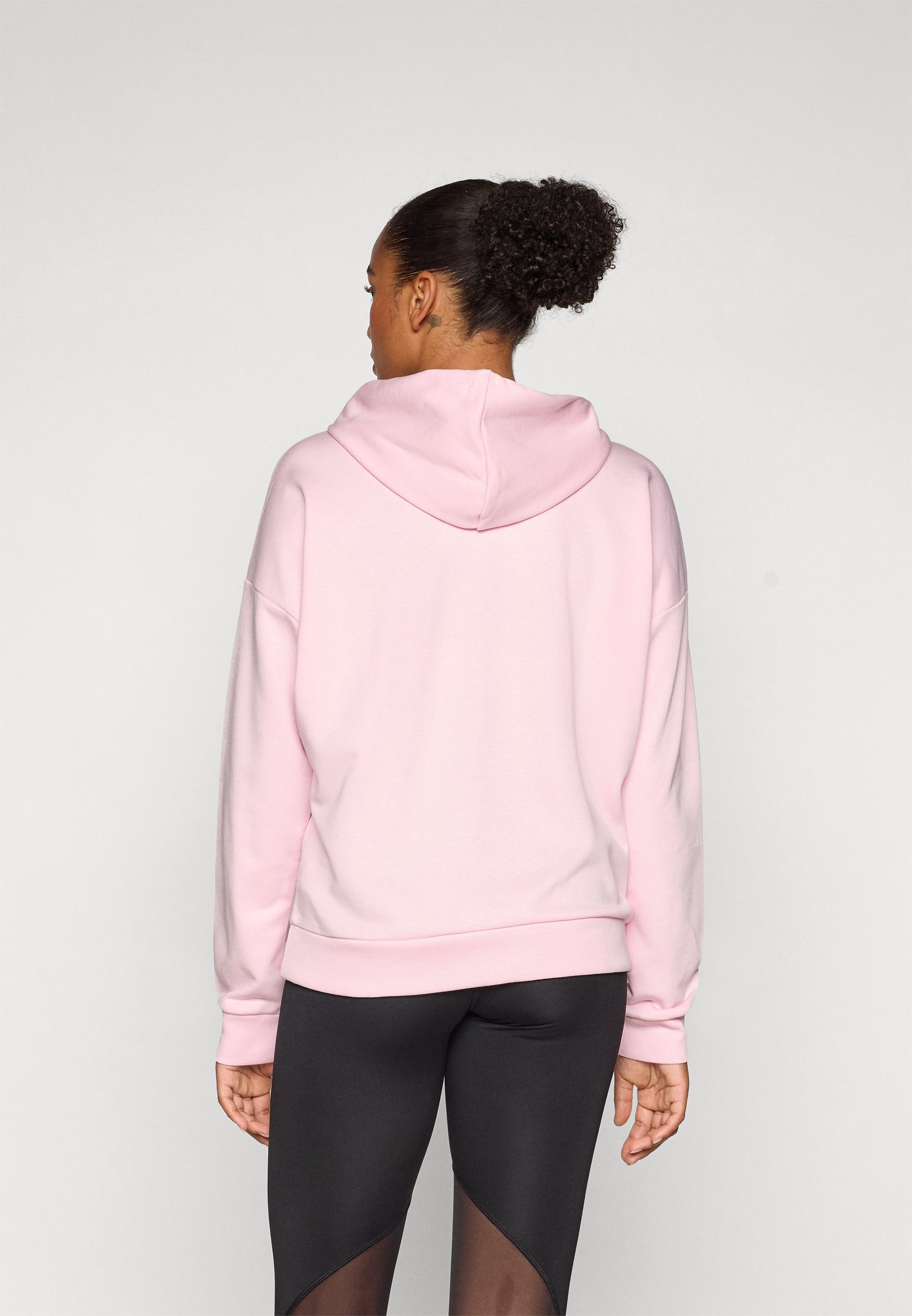 Sweat à capuche adidas Sportswear - rose transparent/blanc