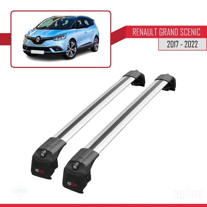 ACE-2 Dakdragers Auto Bagagerek GRIJS - Renault GRAND SCENIC (Mk4) 2017-2023