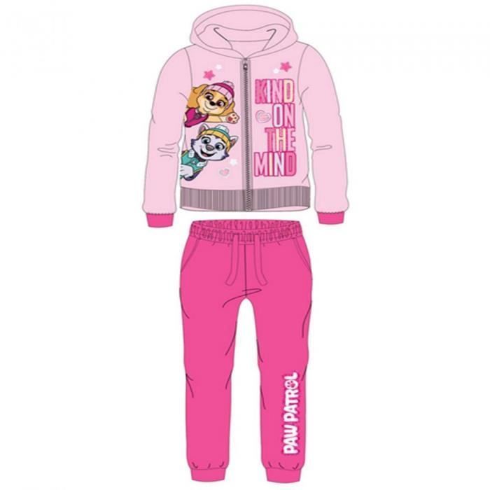 Jogging fille Pat Patrouille rose