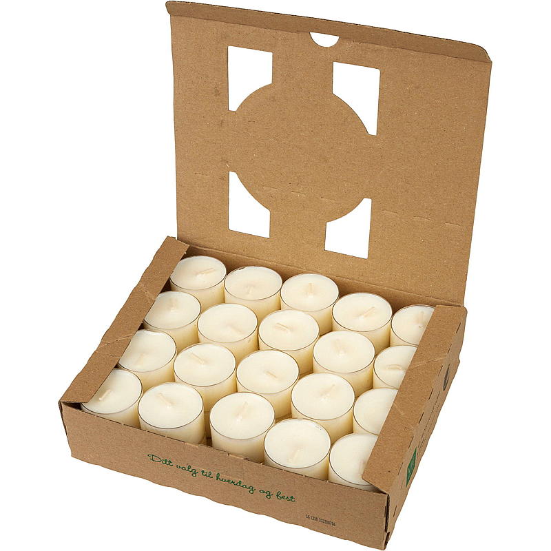 Vie Eco fyrfadslys 40-pak 8 timers lys Vie Eco