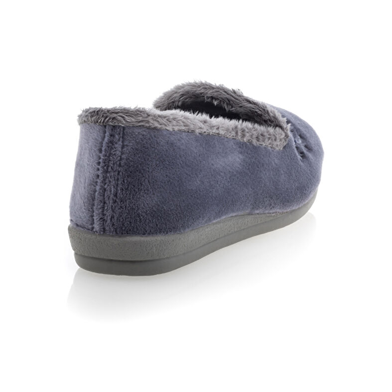 Pantoufles Femme Bleu