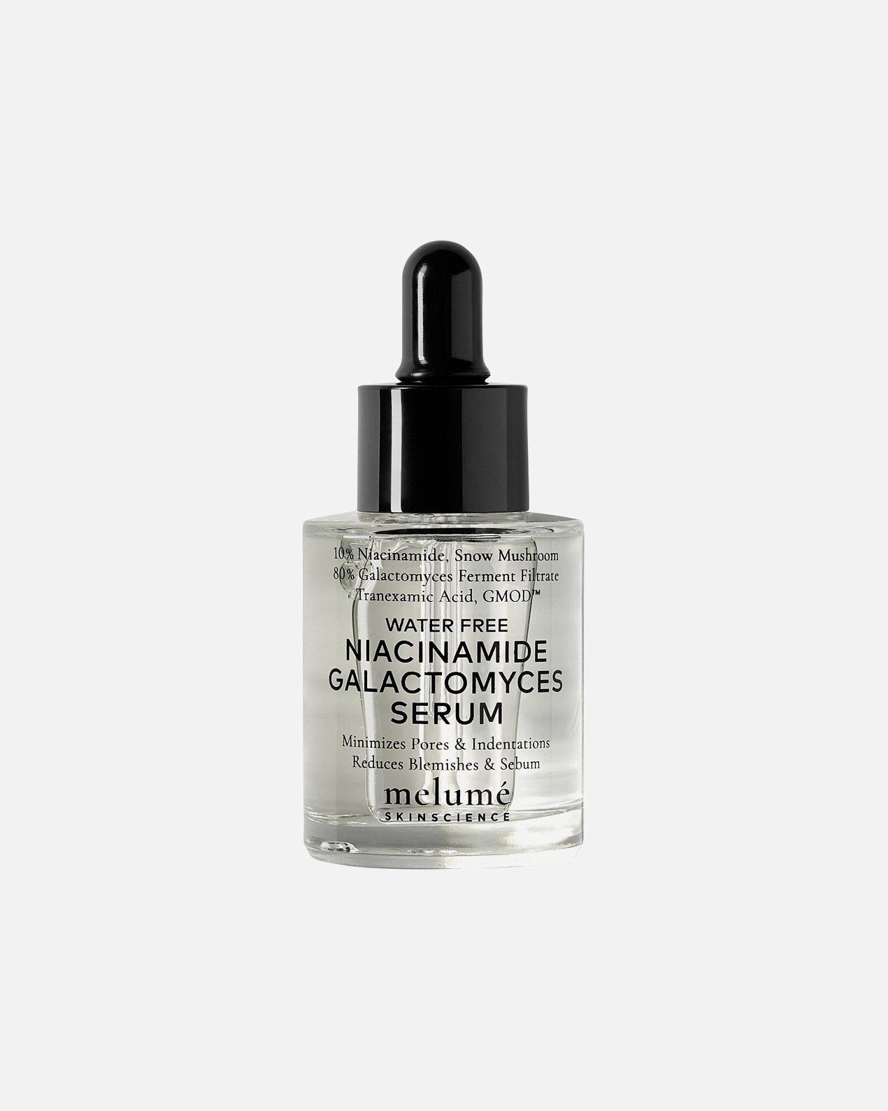 melumé Serum protiv starenja Wasserfreies Niacinamid-Galactomyces-Serum - 30 ml