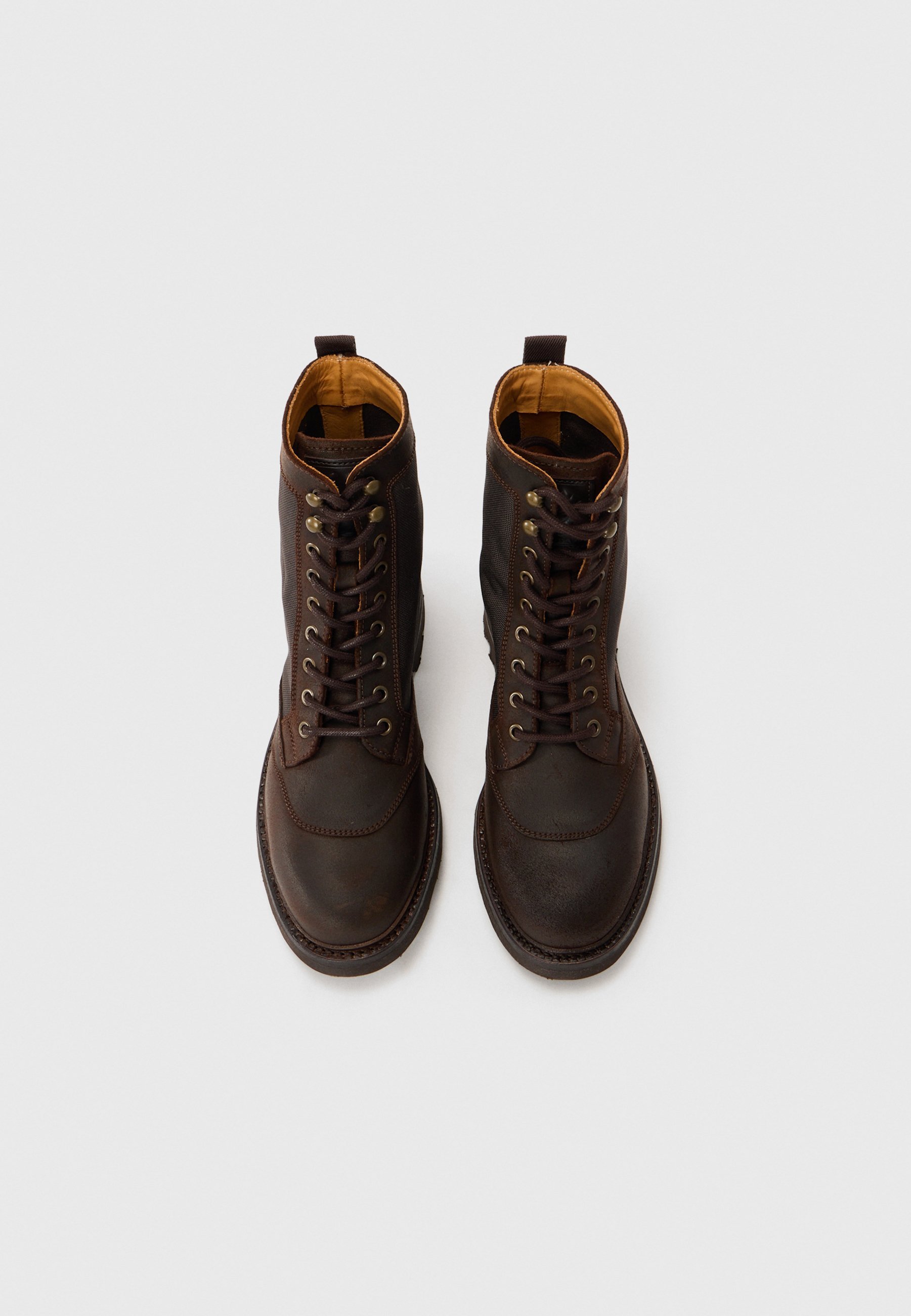 Belstaff CAMPBELL - Schnürstiefeletten - verwaschenes Olivgrün