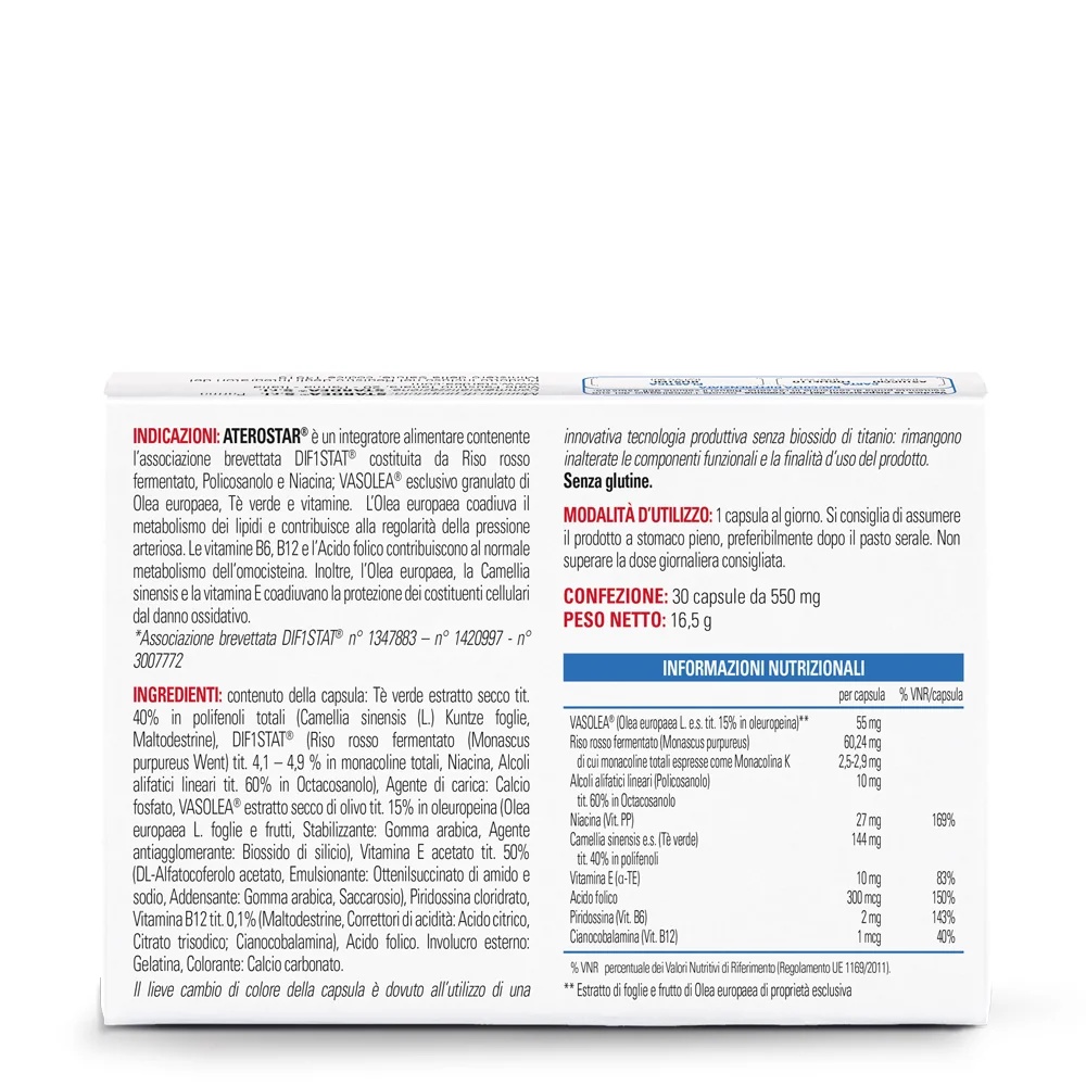 STARDEA Aterostar 30 capsules voor cholesterolbeheersing