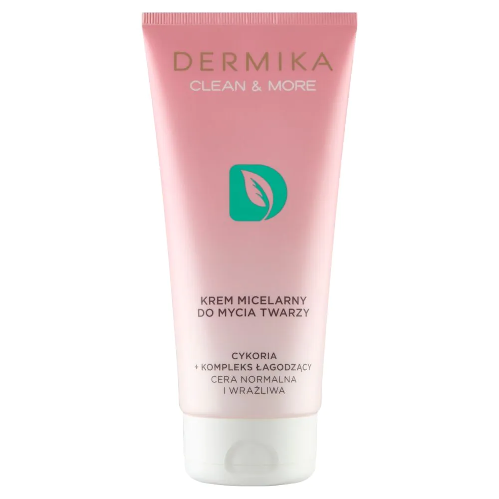 Dermika Clean & More Krem micelarny do mycia twarzy do cery normalnej i wrażliwej