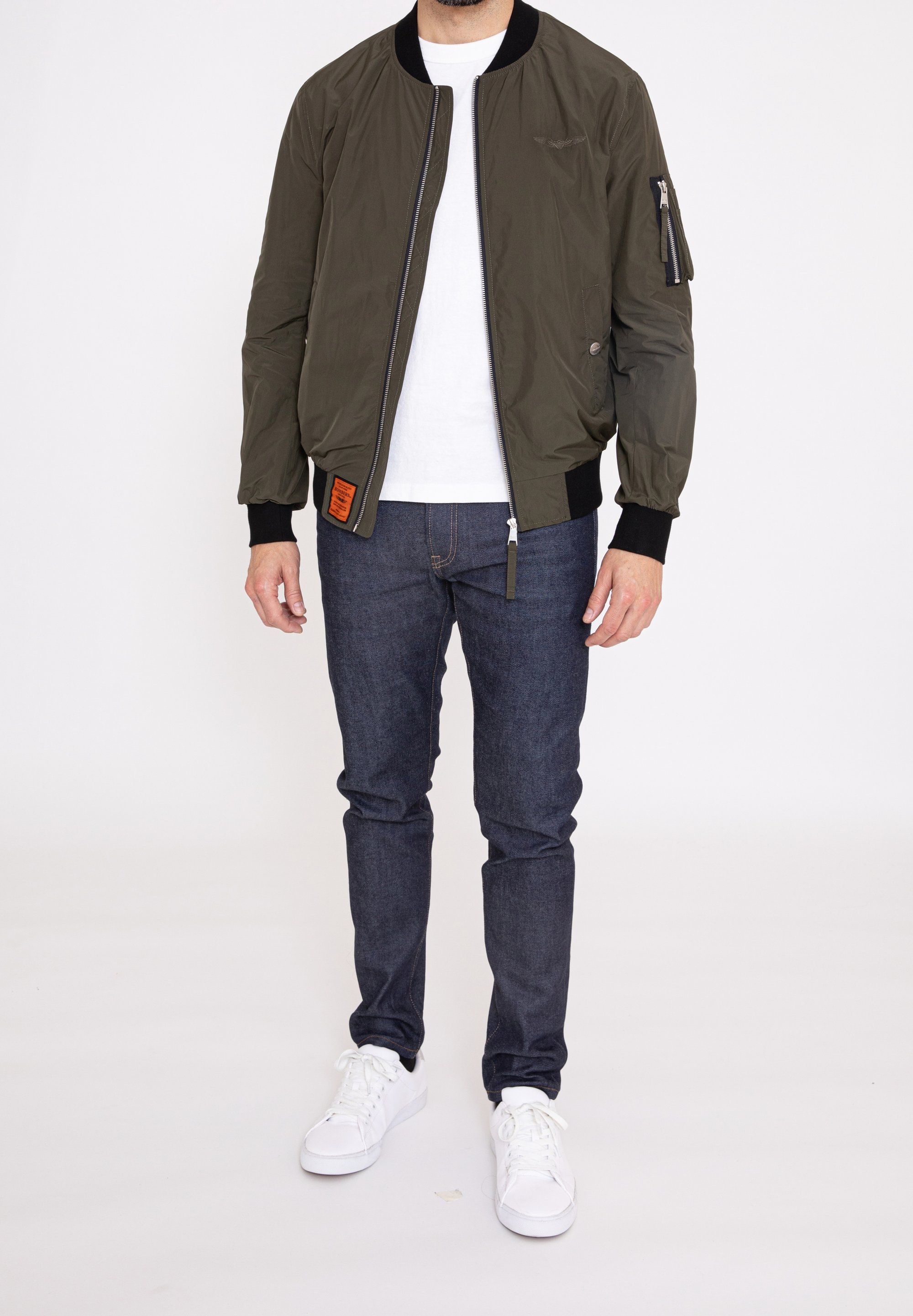 Bombers - blouson aviateur kaki