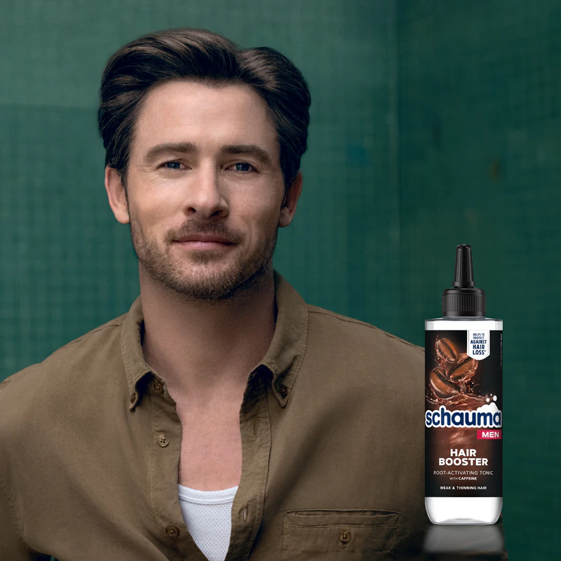 Schwarzkopf Schauma Hair Booster Tônico Capilar com Cafeína para Cabelos Fracos e com Queda