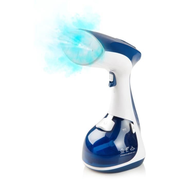 Vaporizador de roupas DOMO DO7057S com 3 configurações - Vapor contínuo de 40 g/min - Função de início rápido de 25 segundos - Reservatório de água de 220 ml