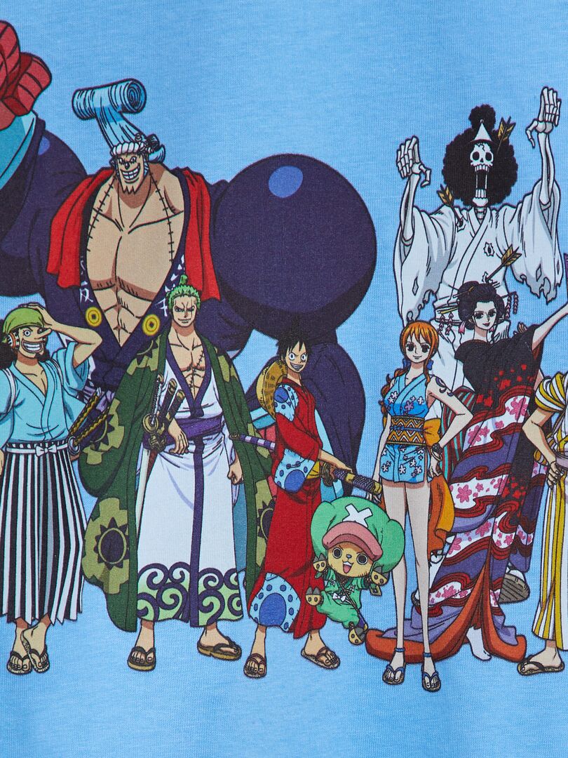 Koszulka „One Piece” – NIEBIESKA