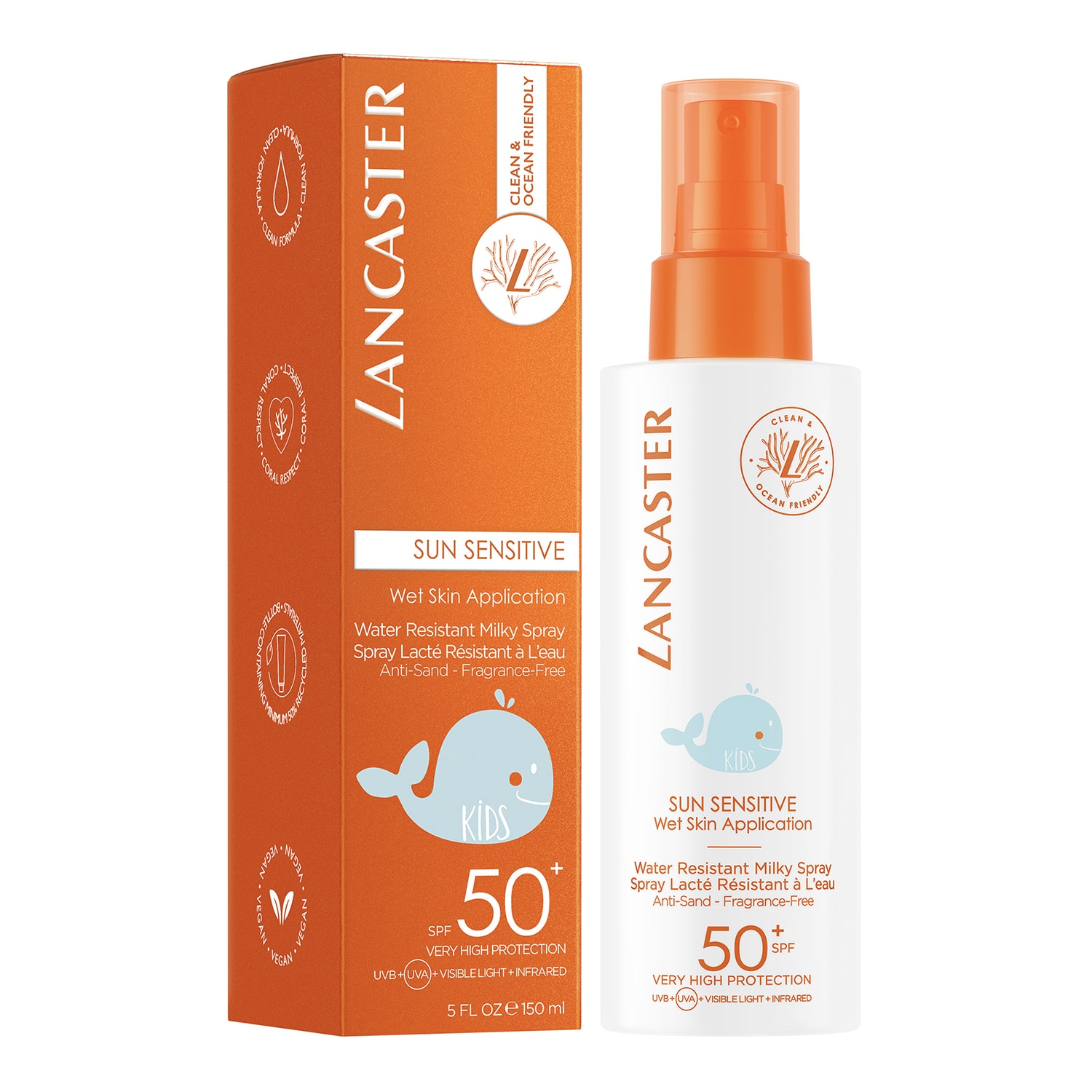 Sun Kids - Spray cu lapte de protecție solară SPF 50+