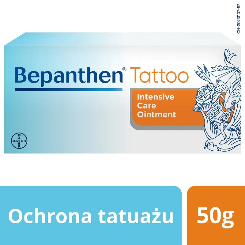 Bepanthen Tattoo Maść Do Pielęgnacji Wytatuowanej Skóry 50 g
