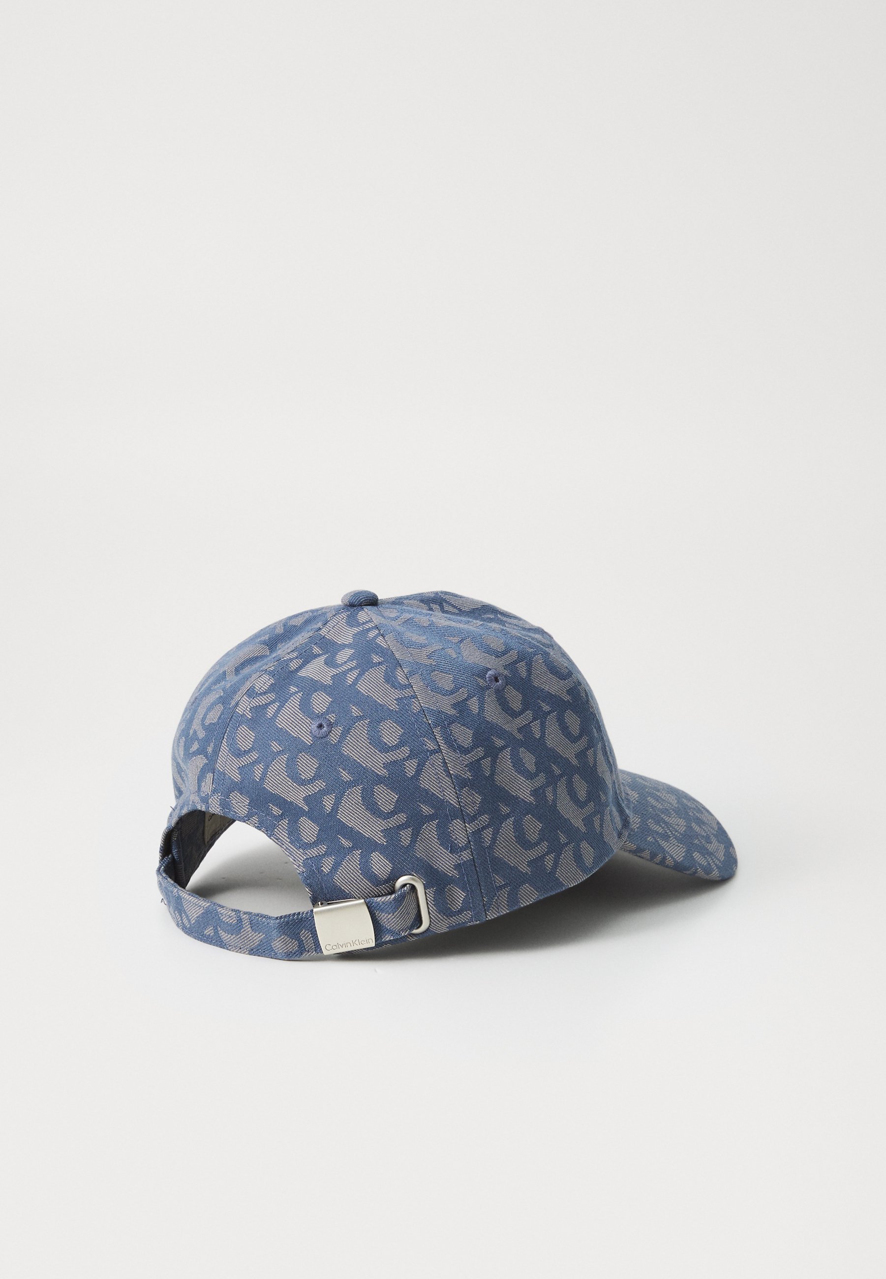 Casquette de baseball unisexe Calvin Klein Jeans 6 panneaux - bleu indigo/atmosphère