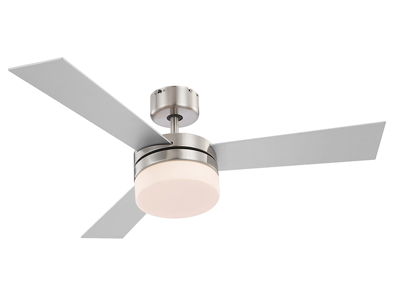 Lampa sufitowa/wentylator Alana srebrna