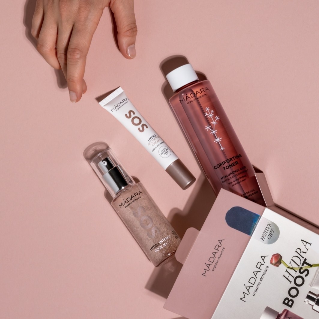 MÁDARA Coffret cadeau Trio Hydra Boost