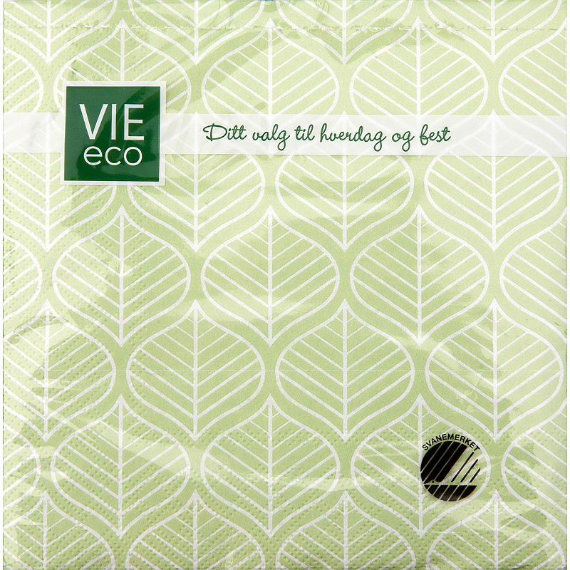 Vie Eco Servietten, 20er-Packung, 33 x 33 cm