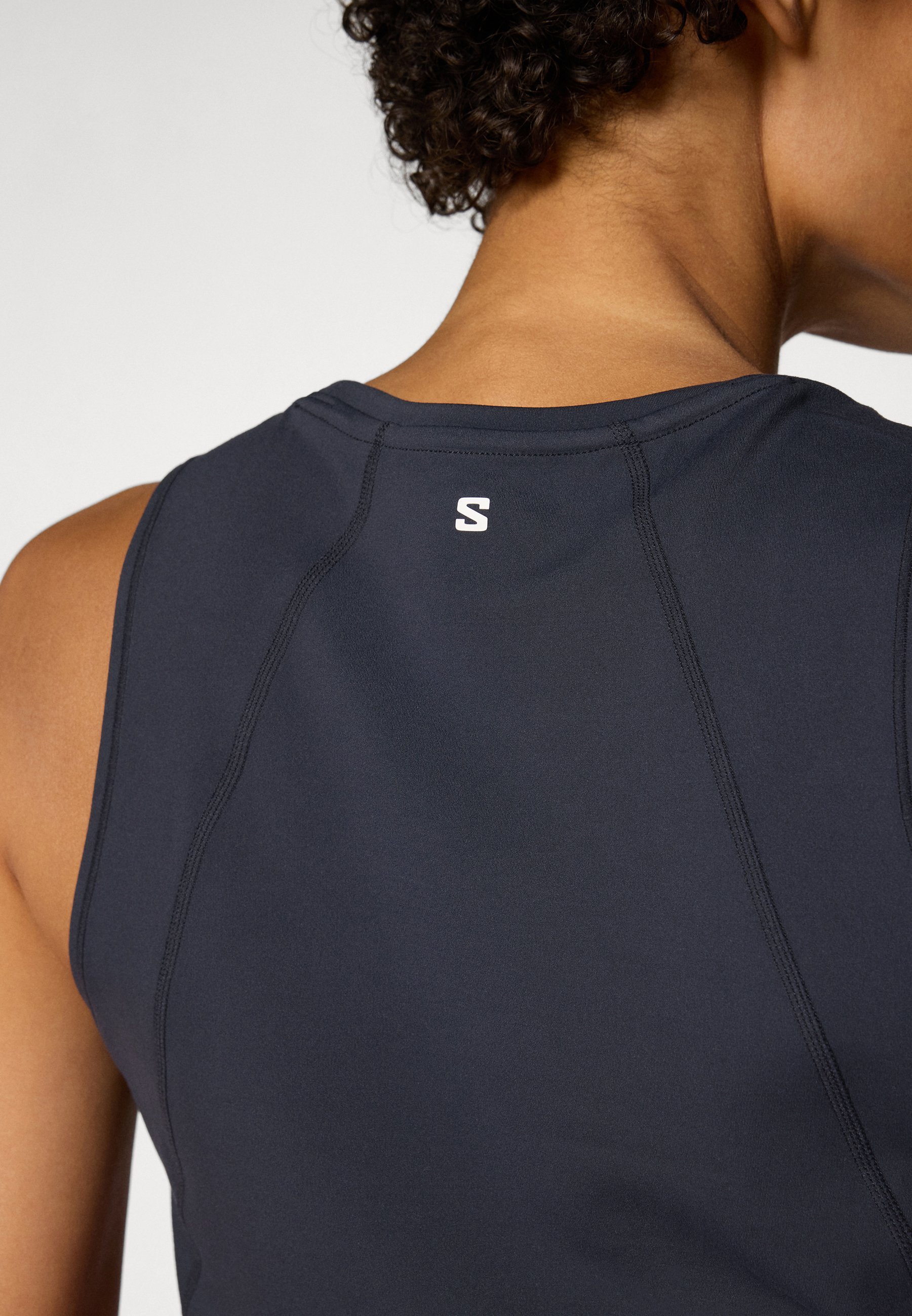 Salomon BLISS TANKLETTE - Top - deep black