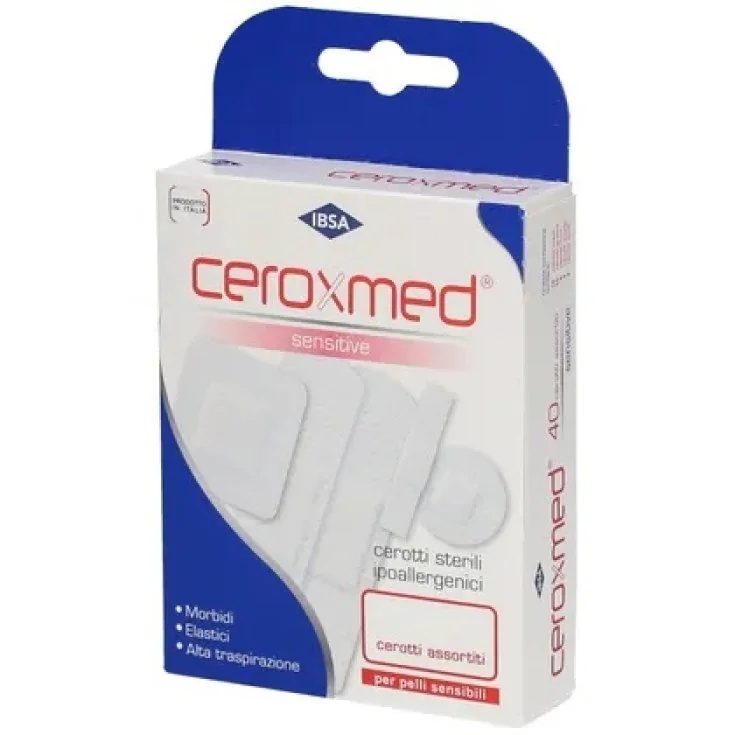 CEROXMED Ceroxmed Sensitive sterile Pflaster in verschiedenen Größen, 20 Stück