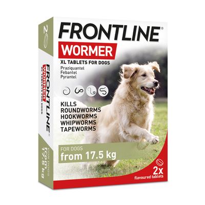 Tabletas desparasitantes FRONTLINE® XL para perros