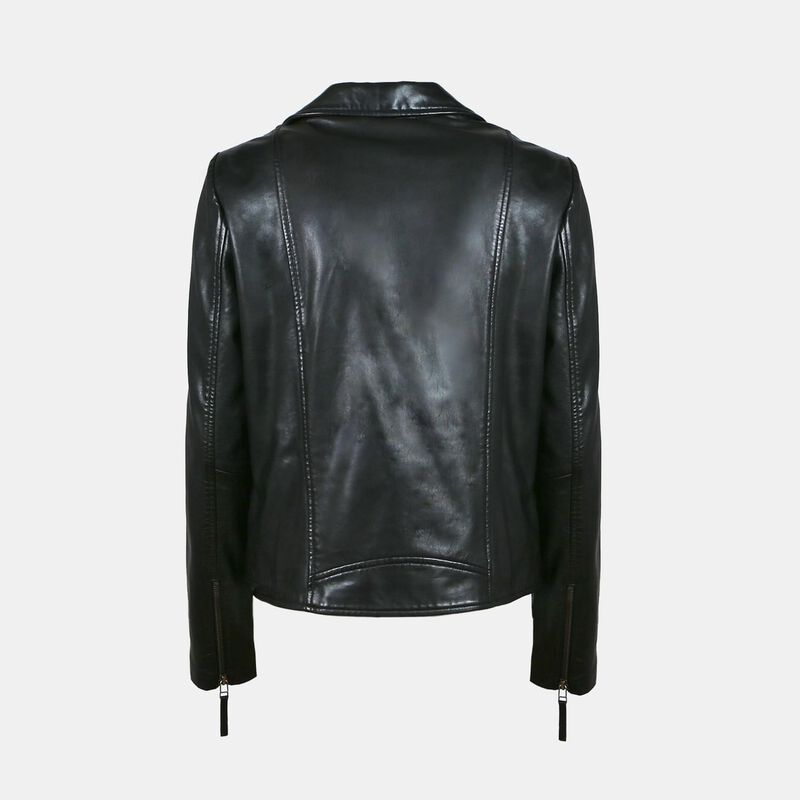 Biker da donna in pelle