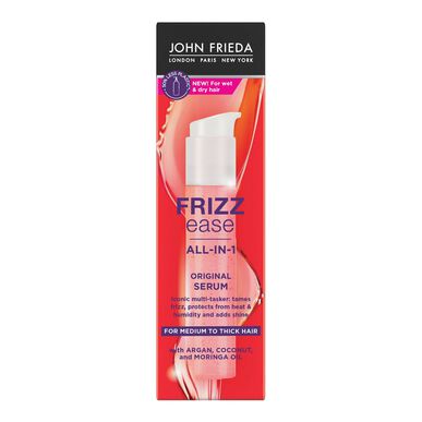 John Frieda Frizz Ease All In 1 Original Serum Fugtgivende og Anti-Frizz Serum til normalt hår 50 ml
